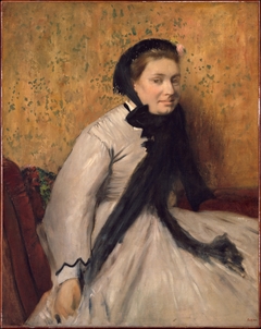 Portrait of a Woman in Gray by Edgar Degas