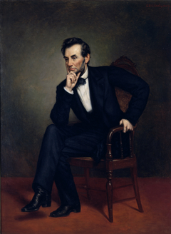 Portrait of Abraham Lincoln by George Peter Alexander Healy