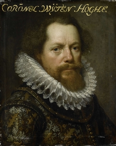 Portrait of Anthonie van Utenhove, Lord van Rijnesteyn, Colonel in the Army and Governor of Ostend by Unknown Artist
