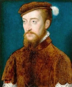 Portrait of Antoine de Bourbon (detail).