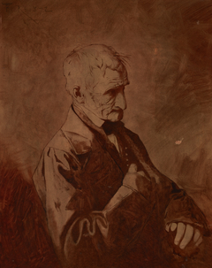 Portrait of Artist’s Father by Franciszek Tepa