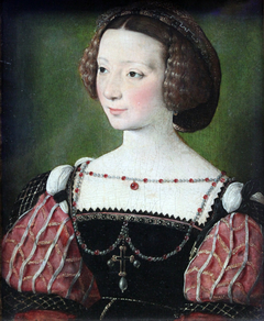 Portrait of Beatrix Pacheco, Countess of Montbel und Entremonts by Jean Clouet