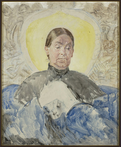 Portrait of Bronisława, artist’s sister by Jacek Malczewski