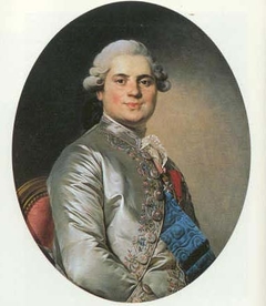 Portrait of Comte de Provence, brother of the King (1755-1824)