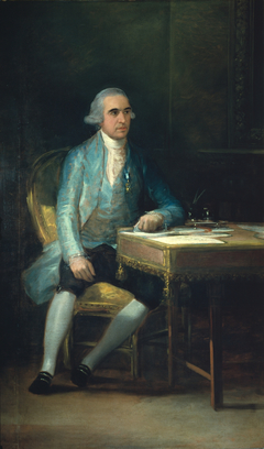 Portrait of Don Francisco de Saavedra by Francisco de Goya