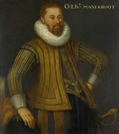 Portrait of Eberhardt Hanekrodt (Evert Hanecrot), Captain of a Company of Ernst Casimir of Nassau's Regiment by Unknown Artist