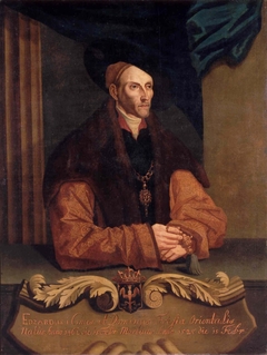Portrait of Edzard I (1462-1528), Count of East Frisia by onbekend