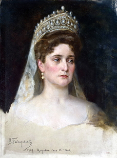 "Portrait of Empress Alexandra Feodorovna" by Nikolai Bodarevsky