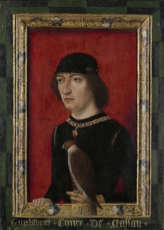 Portrait of Engelbert II, Count of Nassau by Master of the Portraits of Princes