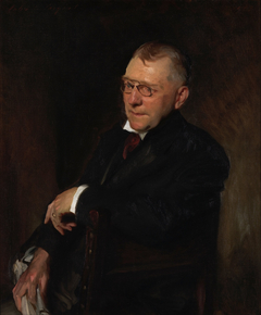 Portrait of James Whitcomb Riley by John Singer Sargent