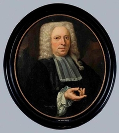 Portrait of Johan Hora by Jan Abel Wassenbergh