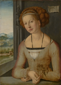 Portrait of Katharina Frey or Fürleger by Albrecht Dürer