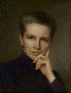 Portrait of Klazina Christina Winkler (1857-1924) by Jan Veth