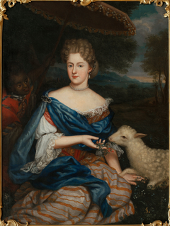 Portrait of Maria Carolina de Bouillon by Anonymous