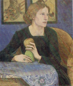 Portrait of Martha Vogeler by Heinrich Vogeler