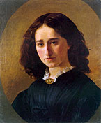 Portrait of Mathilde Dietrichson by Alexandra Frosterus-Såltin