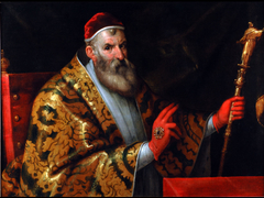 Portrait of Pope Sixtus V by Filippo Bellini