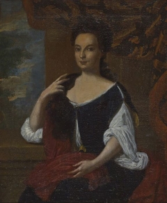 Portrait of (possibly) Charlotte Bernaige (1719-1777) by Mattheus Verheyden