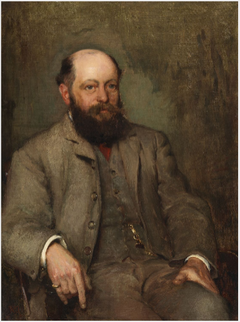 Portrait of Sir Thomas Drew (1838-1910), Architect by Walter Osborne