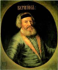 Portrait of Stolnik Fyodor Verigin by Anonymous
