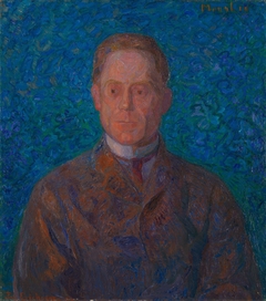Portrait of the Author Mons Lie by Thorvald Erichsen