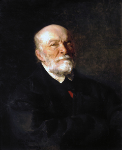 Portrait of the Surgeon Nikolai Ivanovich Pirogov by Ilya Repin