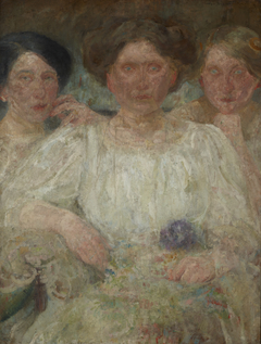 Portrait of Three Sisters by Olga Boznańska