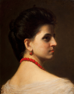 Portrait of Wanda Monné by Franz Streitt