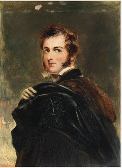 Portrait of  William Lamb, 2nd Viscount Melbourne (1779-1848), Statesman by George Henry Harlow