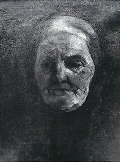 Porträt der Tante in Moterau by Lovis Corinth