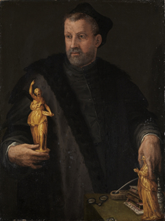 Porträt des Don Vincenzio Borghini by Francesco Morandini