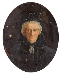 Portret Netje Asser by Hendrik Lodewijk Asser