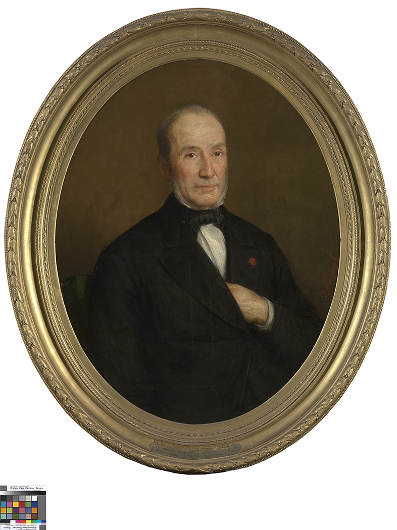 Portret van Auguste Waets