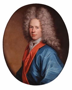 Portret van Jacob Smits (1688-1749) by Gerrit Alberts