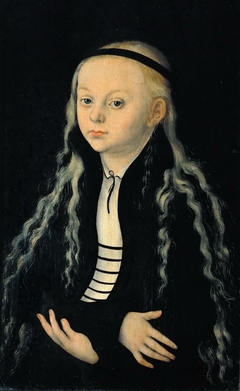 Presumed Portrait of Magdalena Luther by Lucas Cranach the Elder