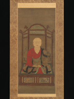 Priest in Meditation by Anonymous