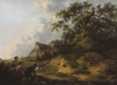 Rabbiting by George Morland