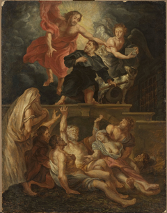 Religious scene by Peter Paul Rubens