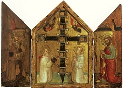 Reliquary triptych by Biagio di Giorgio da Traù