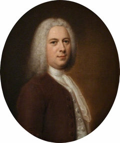 Reputedly George Frederic Handel (1685-1759), aged 52 by Balthasar Denner