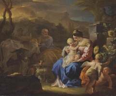Rest on the Flight into Egypt by Francesco Solimena