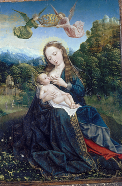 Rest on the Flight into Egypt by Master of the Mansi Magdalen