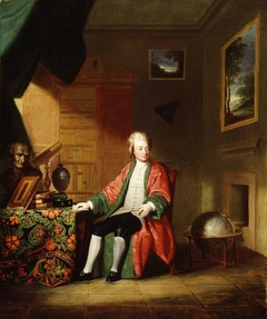 Reverend William Strickland (1731 - 1819) in his Library by George Romney