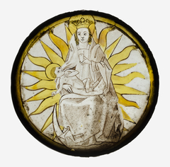 Roundel with the Virgin and Child by Anonymous