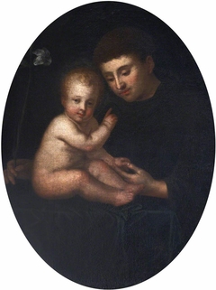 Saint Anthony of Padua with the Baby Jesus