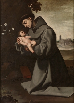 Saint Anthony of Padua with the Infant Christ by Francisco de Zurbarán
