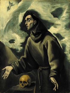 Saint Francis receiving the stigmata by El Greco
