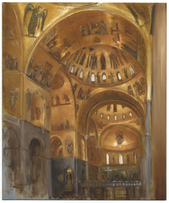 Saint Mark's Basilica, Venice by Justin Bradshaw