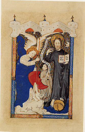 Saint Michael Presenting a Donor to Christ as Salvator Mundi