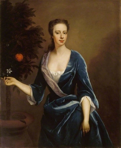 Sarah Lascelles, Mrs Christopher Lethieullier (1656/9-1743) by Michael Dahl